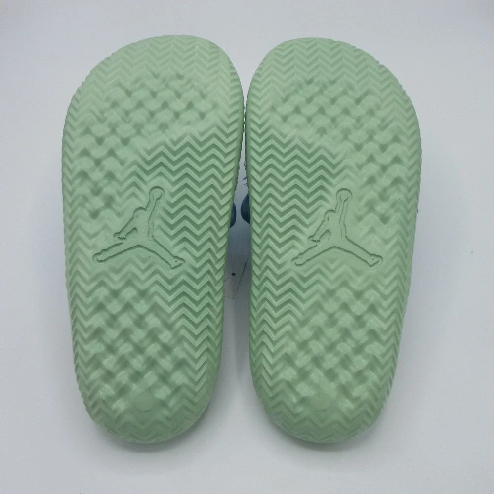 Jordan Men Size 11 Super Play Slide SP J Balvin Celestine Blue Green DR1330 413